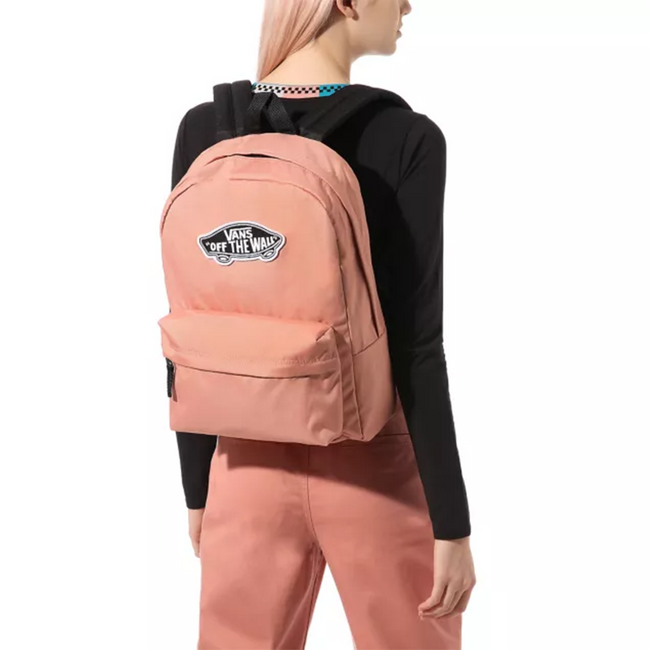Plecak szkolny Vans Realm - rose down + piórnik