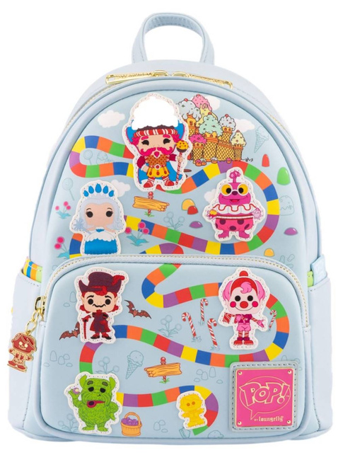 Plecak miejski kolorowy Loungefly x Hasbro Mini Backpack - take me to the Candy Land