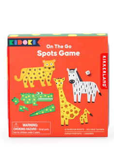 Układanka zwierzęta Kikkerland KIDOKI On the Go Spots Game