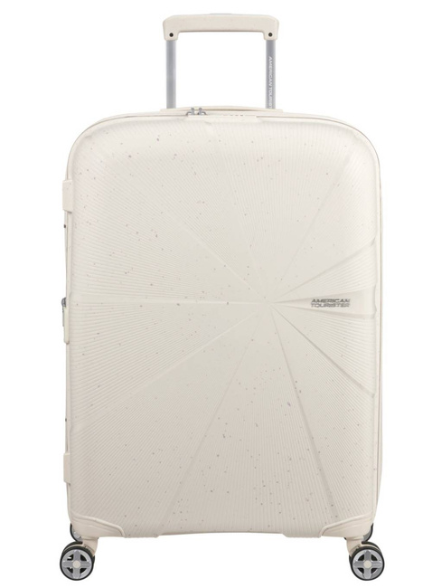 Walizka średnia American Tourister StarVibe EXP - cream speckles