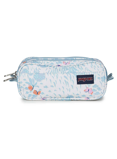 Piórnik dwukomorowy JanSport Large Accessory Pouch - fluttering fields