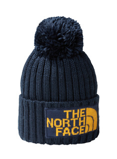 Czapka zimowa The North Heritage Ski Tuke Beanie - summit navy / summit gold
