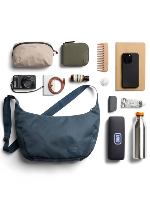 Torba na ramię Bellroy Laneway Crescent Bag 7 l - blue steel