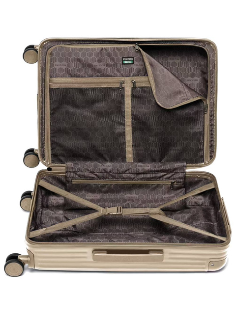 Walizka średnia Puccini Dallas - szampański