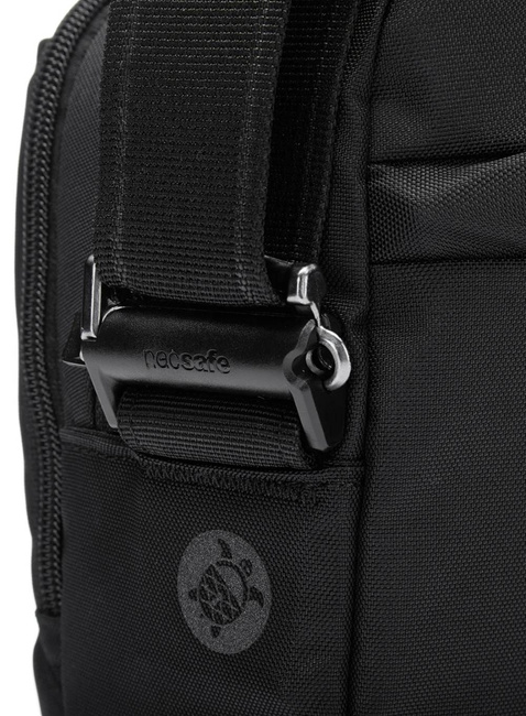 Torebka antykradzieżowa Pacsafe V Tour Crossbody - jet black