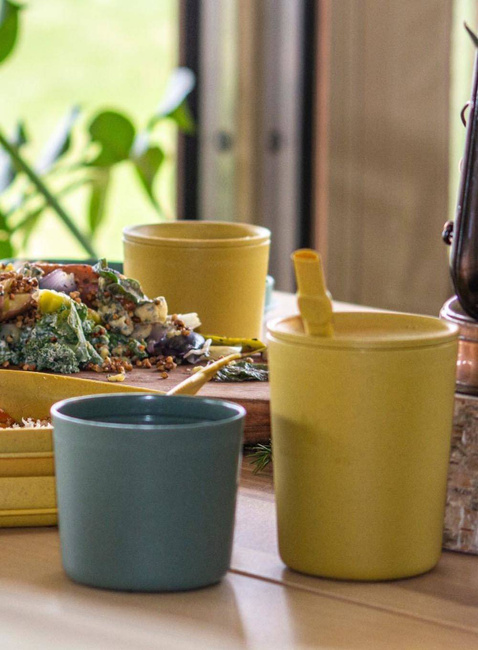 Kubek turystyczny Light My Fire MyCup´n Lid short BIO - dustypink