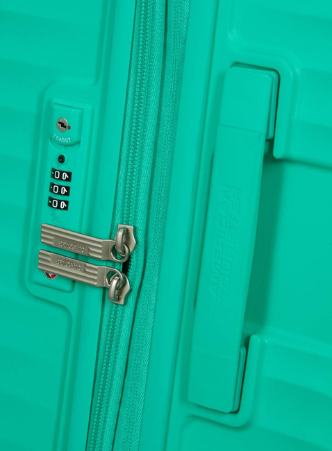 Walizka średnia American Tourister Diablast EXP - cyber aqua