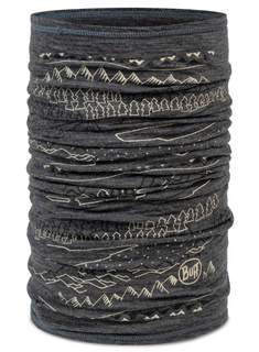 Chusta wielofunkcyjna Buff Merino Lightweight Prints Neckwear - eirik grey