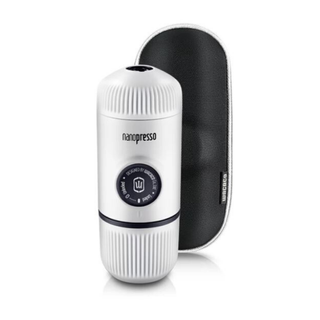 Przenośny ekspres do kawy + etui Wacaco Nanopresso Elements - chill white