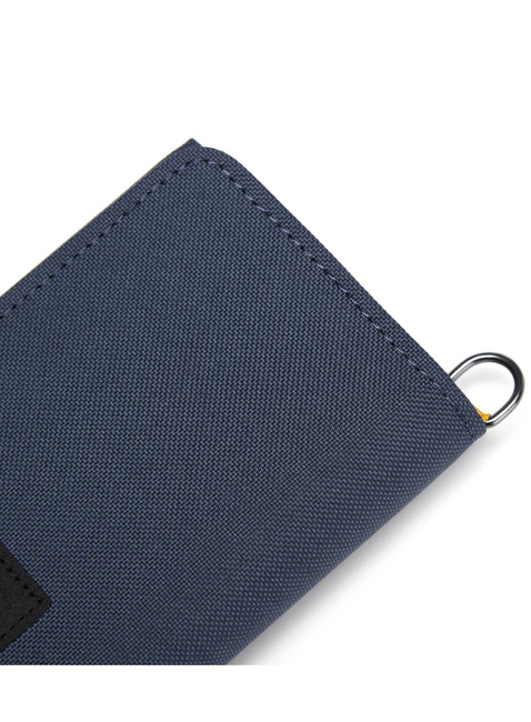 Portfel antykradzieżowy Pacsafe RFIDsafe Trifold Wallet - coastal blue
