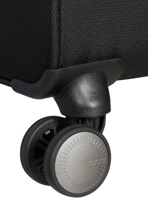 Walizka kabinowa American Tourister Wanderlite Spinner S EXP - shadow black