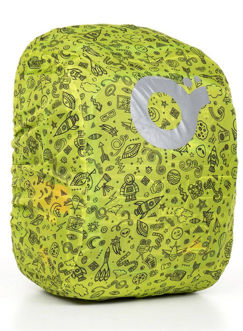 Peleryna przeciwdeszczowa na plecak Topgal ZIGI - żółty