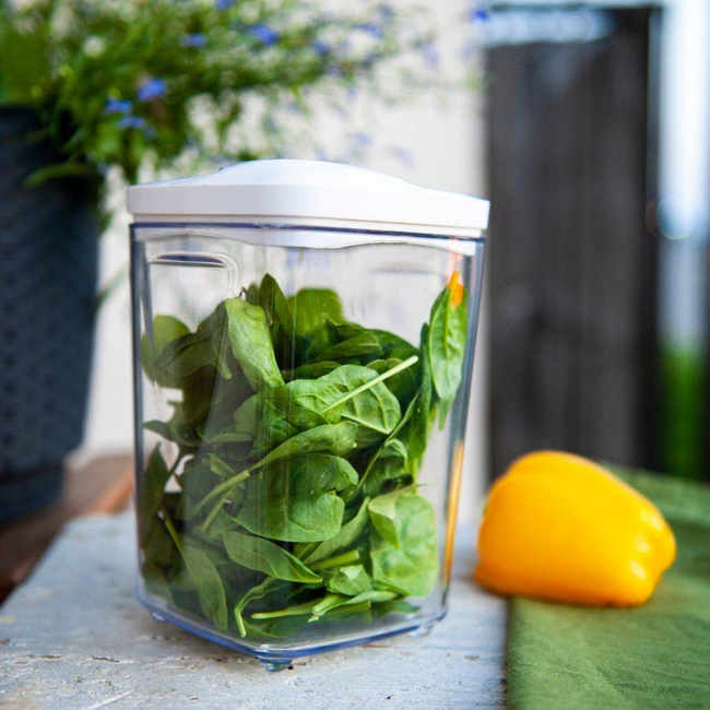 Pojemnik próżniowy na żywność Dafi SeeYoo 1,3 l - grafitowy