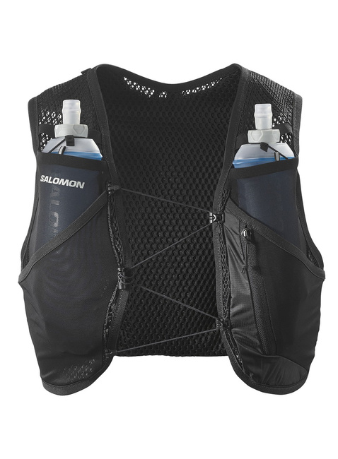Kamizelka do biegania Salomon Active Skin 4 - black / metal