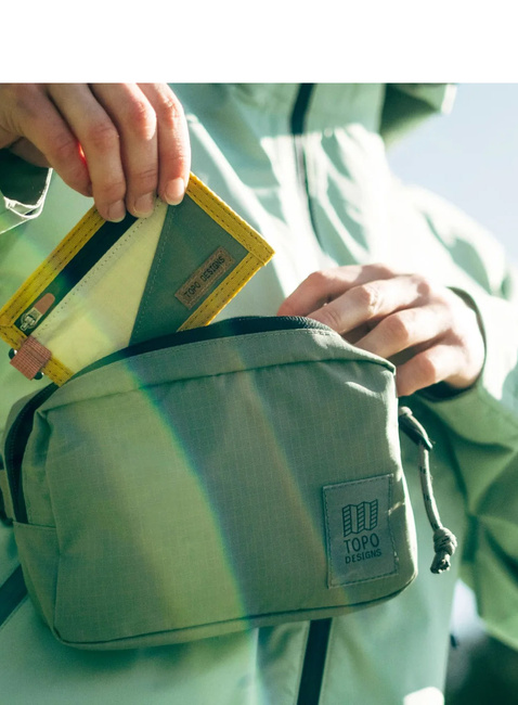 Torba biodrowa Topo Designs Ripstop Belt Bag - beetle