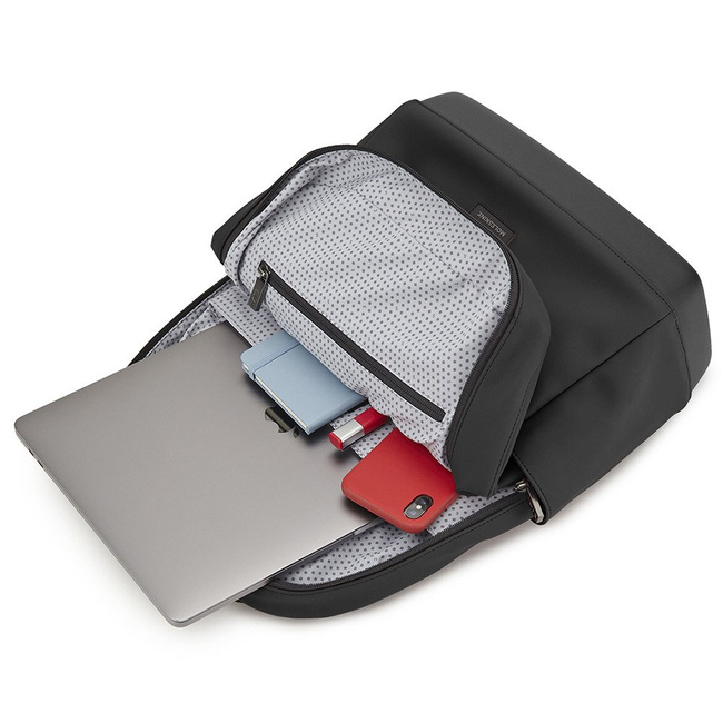 Plecak miejski Moleskine The Backpack Soft Touch PU - black