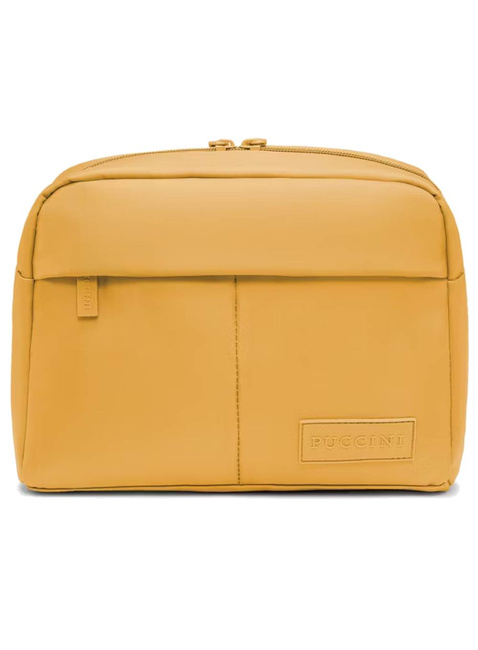 Kosmetyczka podróżna Puccini Barbados - żółty