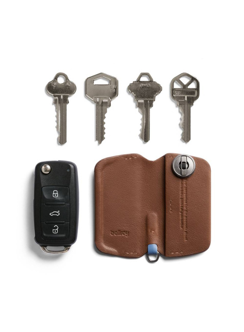 Skórzane etui na klucze Bellroy Key Cover (third edition) - hazelnut
