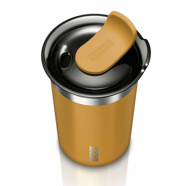 Kubek izolowany Wacaco Octaroma Lungo 300 ml - amber yellow