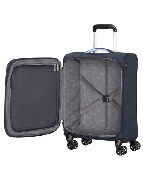 Walizka kabinowa American Tourister Cloudrider S EXP - sky navy