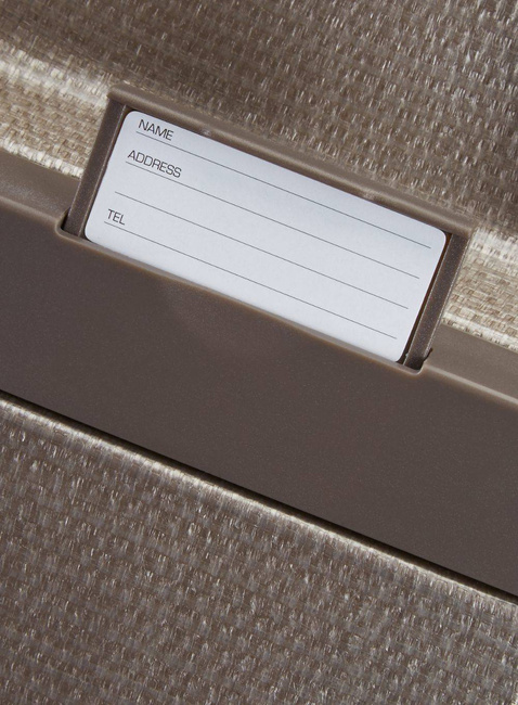 Walizka duża XL Samsonite Lite-Cube - ivory gold