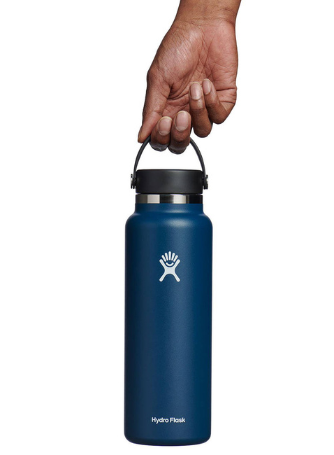 Bidon butelka termiczna Hydro Flask Wide Mouth Flex Cap 1,182 l - indigo