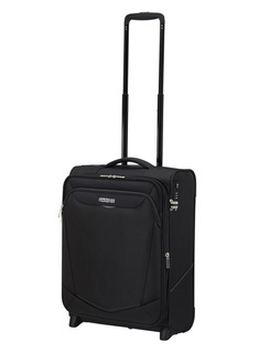 Walizka mała 2-kołowa American Tourister SummerRide Upright EXP - black