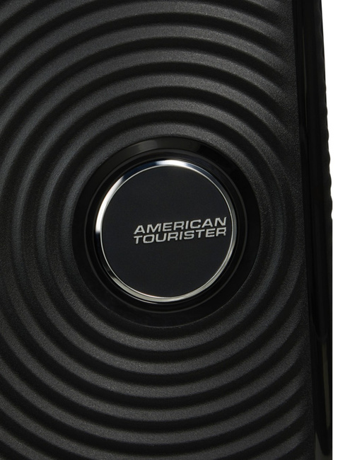 Walizka dziecięca American Tourister Soundbox Mini - bass black