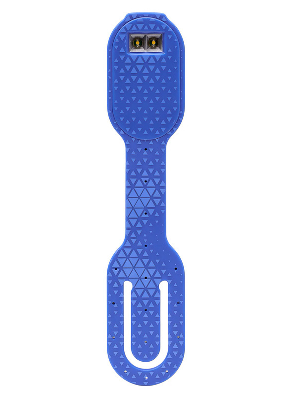 blue hexagonal