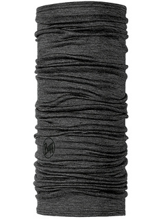 Chusta wielofunkcyjna Buff Merino Lightweight Neckwear - solid grey