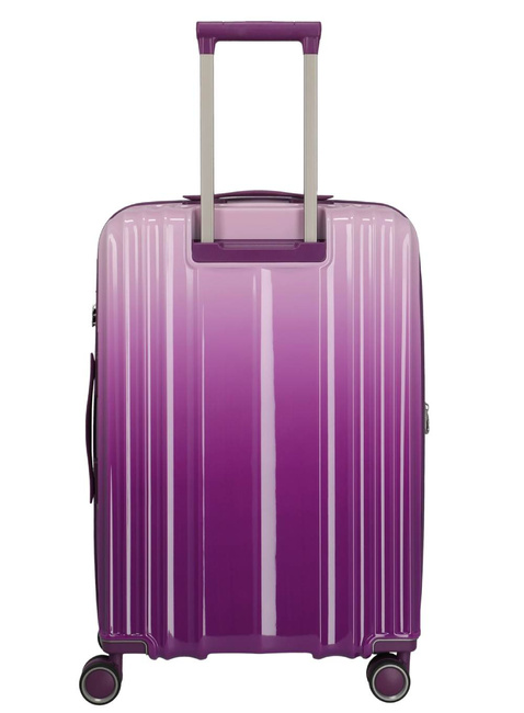 Walizka średnia poszerzana Travelite Lascana - purple degrade