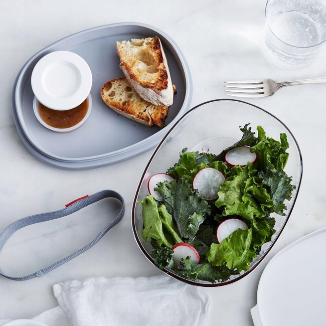 Pudełko / pojemnik sałatkowy Ellipse Mepal - nordic green