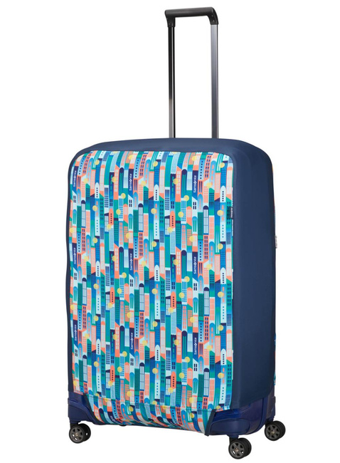 Pokrowiec na walizkę Samsonite Ta Revolution Foldable Luggage Cover XL - city print