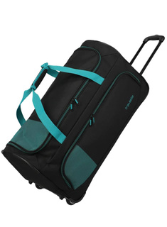 Torba podróżna na kółkach Travelite Basics - black / petrol