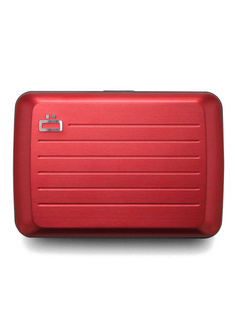 Portfel aluminiowy Ogon Design Stockholm V2 - red