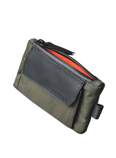 Portfel saszetka Alpaka Zip Pouch Coin - dark green