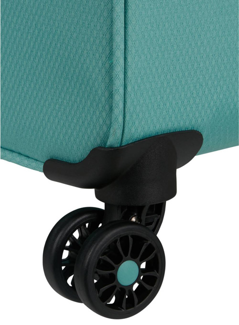 Walizka duża American Tourister AeroSpin EXP - dusty turquoise