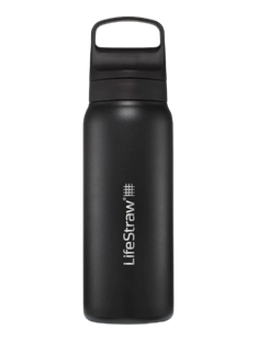 Butelka termiczna z filtrem LifeStraw Go Steel 0,7 l - nordic black