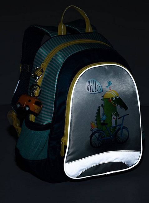 Plecak przedszkolny dziecięcy Topgal SISI - krokodyl