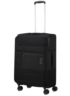 Walizka średnia poszerzana Samsonite Vaycay - black