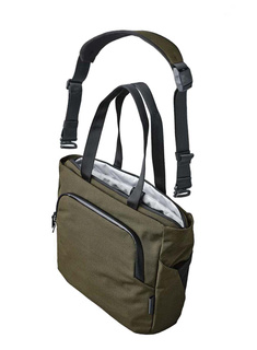 Torba miejska na laptopa Alpaka Bravo Tote - army green