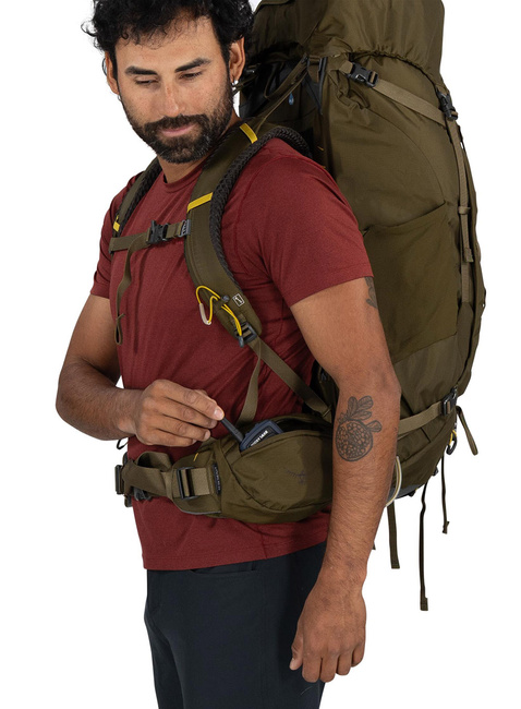 Męski trekkingowy plecak Osprey Kestrel 58 L/XL - moss green