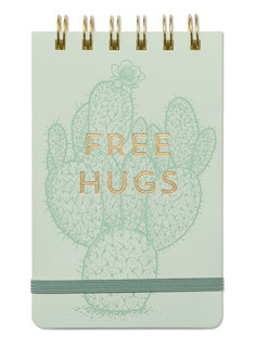 Notatnik Designworks Ink Vintage Sass Notepad 80 stron - free hugs