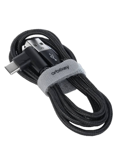 Opaski do kabli Orbitkey Reusable Cable Tie 6 szt - ash
