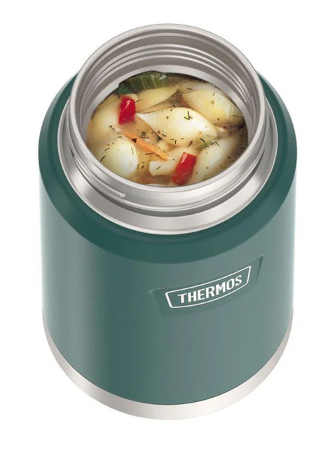 Termos obiadowy z łyżką Thermos Icon Food Jar 0,71 l - spruce