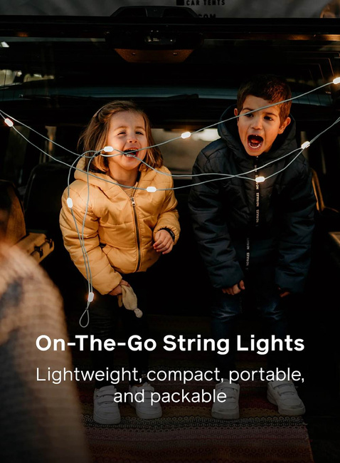 Lampa solarna BioLite Luci Solar String 5,5 m - warm white