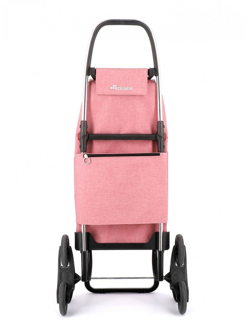 Wózek na zakupy na schody Rolser I-Max TWEED - coral
