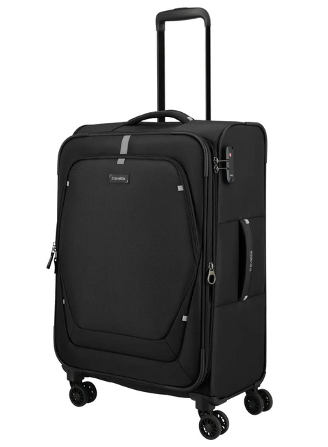 Walizka średnia Travelite Umbria EXP - black
