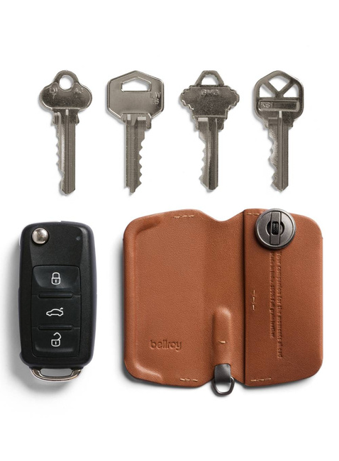 Skórzane etui na klucze Bellroy Key Cover (third edition) - caramel