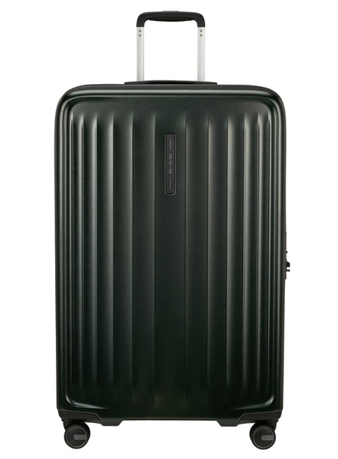 Walizka duża poszerzana Samsonite Fyrm EXP - deep green